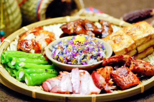 特色美食之怒江簸箕肉的制作