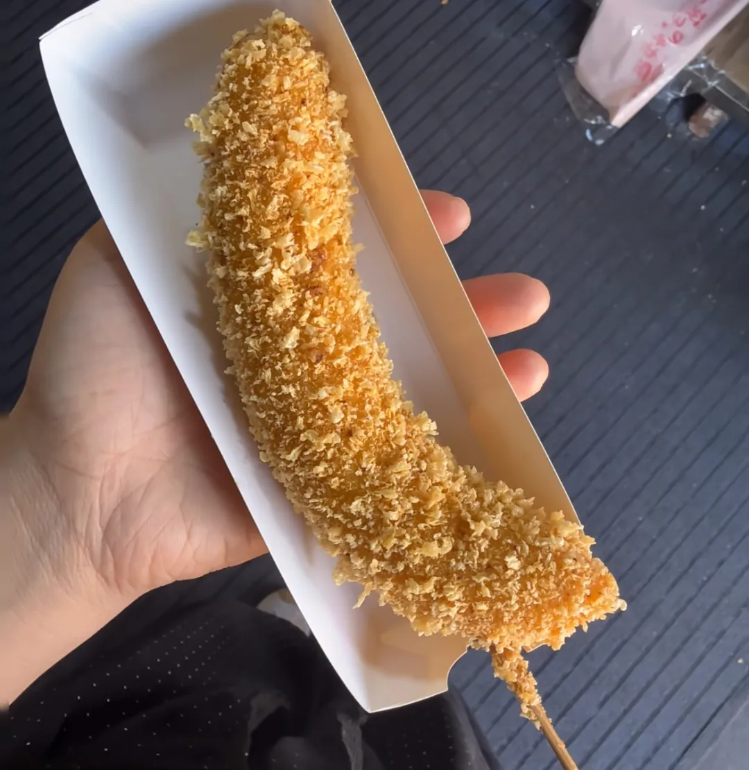 当餐脆皮香蕉，低成本副业真的香