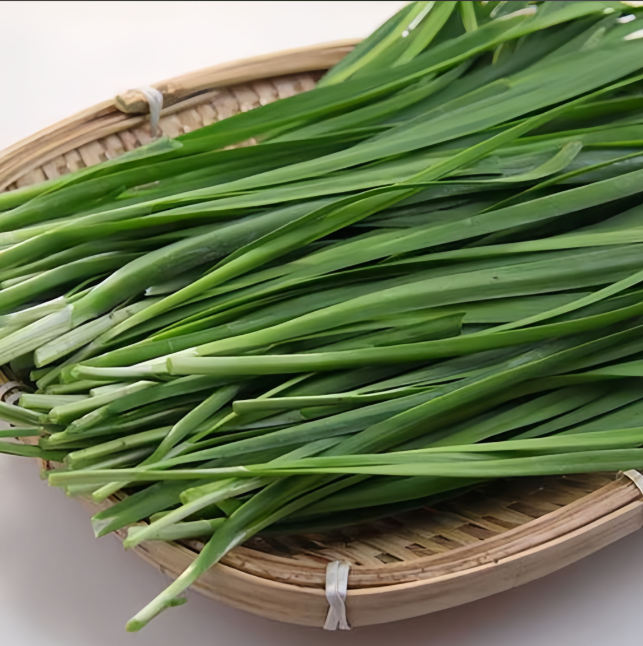 韭菜被誉为"春季第一菜"和"起阳草"