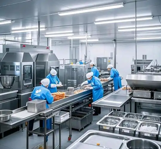 中餐出海中央厨房布局