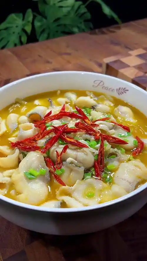 当餐金汤酸菜鱼微波炉版