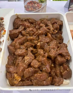 餐饮爆款食材黑椒肉仔粒一口沦陷的舌尖美味