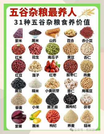 解说饮食——五谷为养