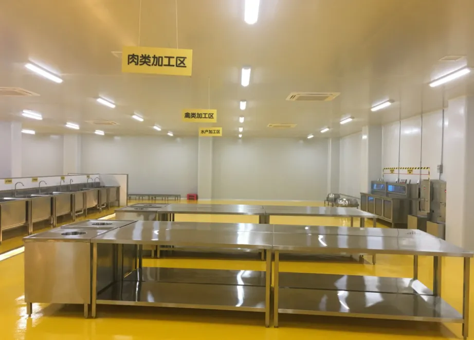 当餐供应链团餐配送中央厨房布局