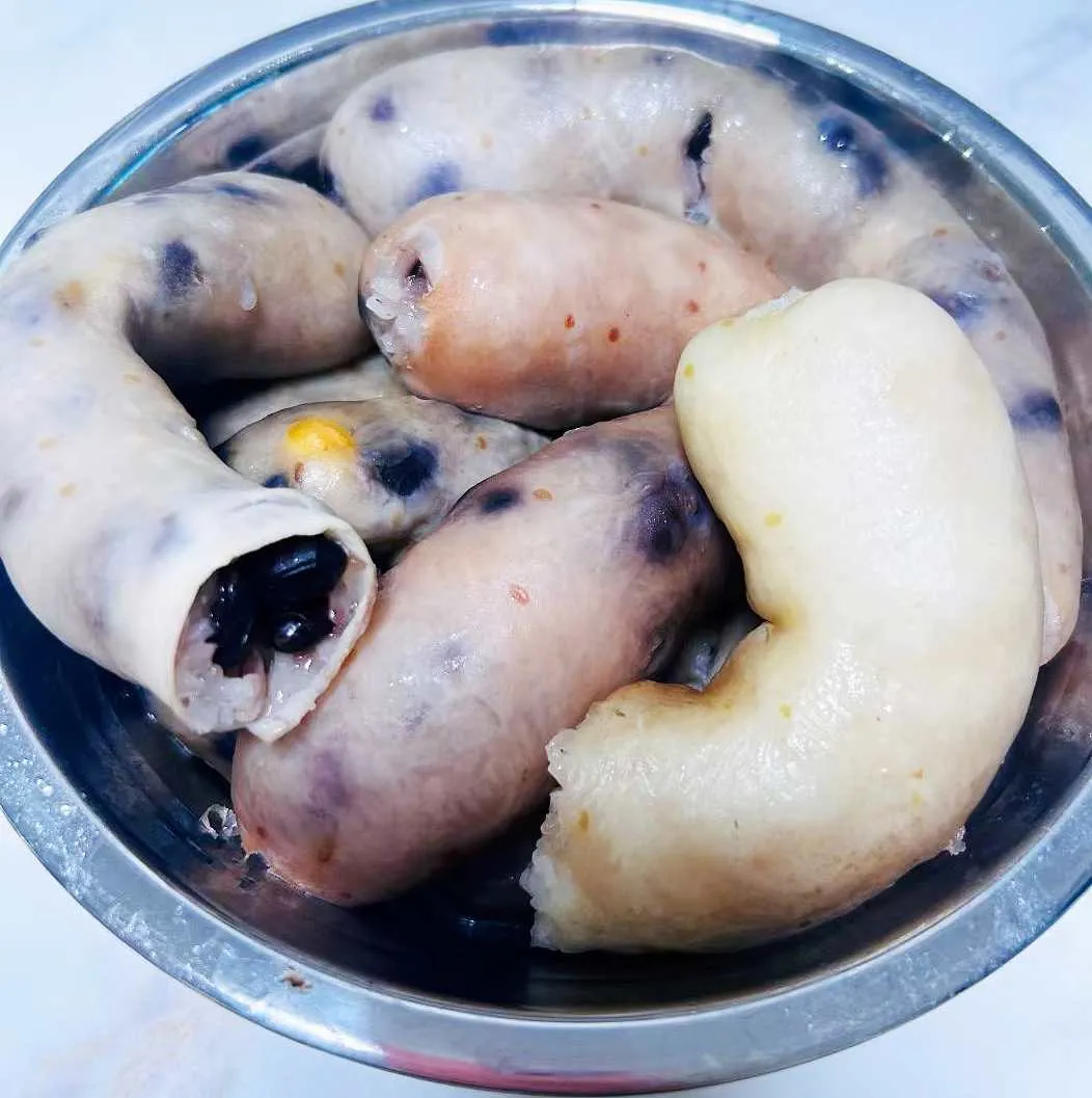 台山美食一口软糯,糯米“撑”猪肠头