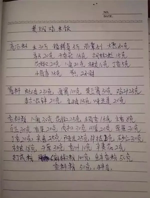 当餐美食17个厨师绝密配方,值得收藏!