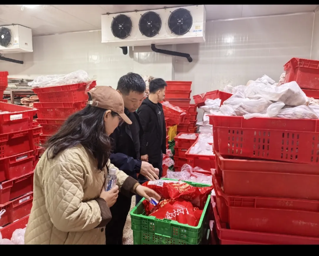 实地探访食材基地 强化源头安全防范
