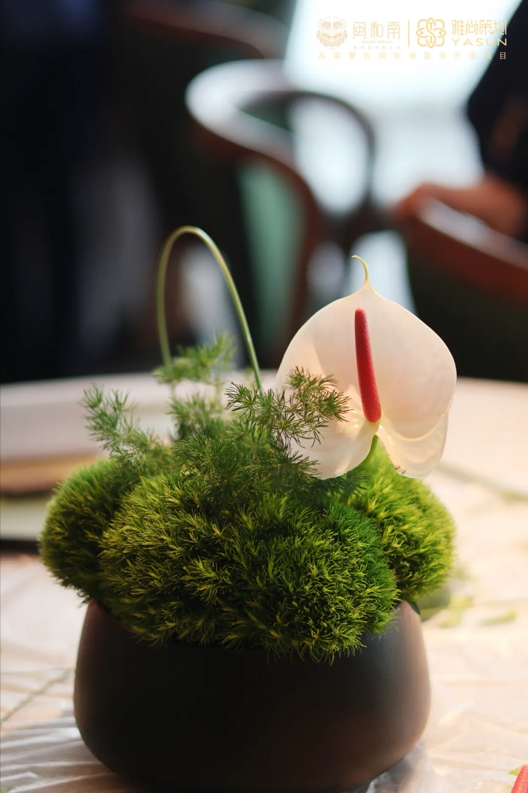 餐饮服务中的插花艺术让餐桌成为视觉与味觉的双重盛宴