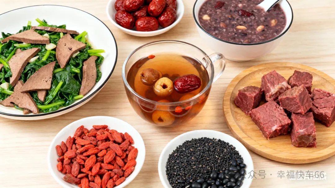 这些天然食材助你气血充盈