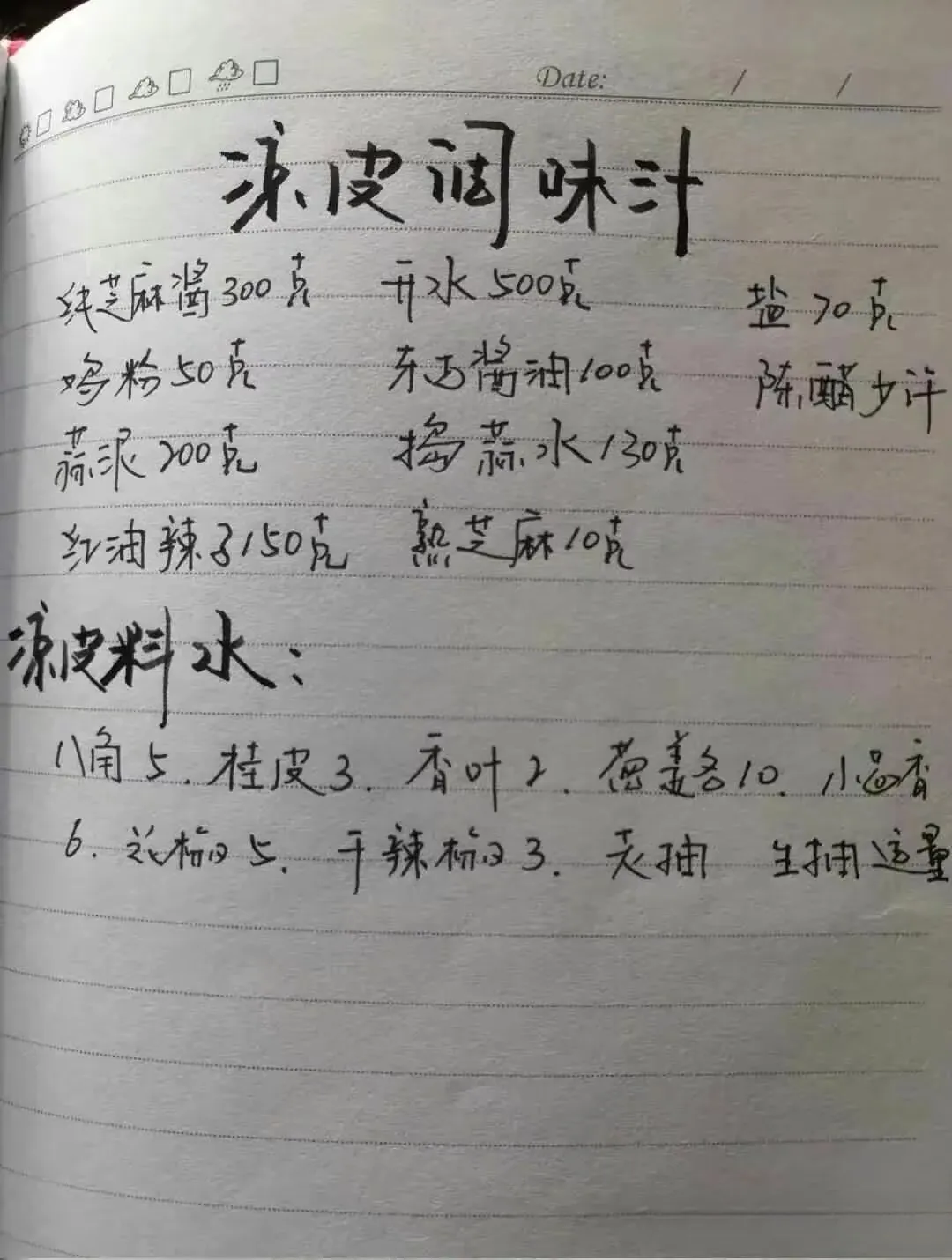 70岁厨师分享“手写配方”,5万可能都买不来,学会了自己开店