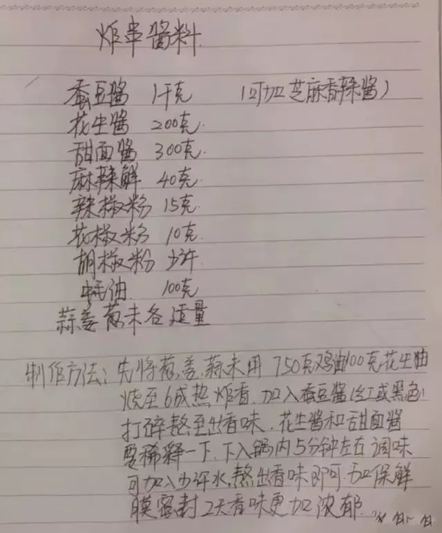 当餐美食17个厨师绝密配方,值得收藏!