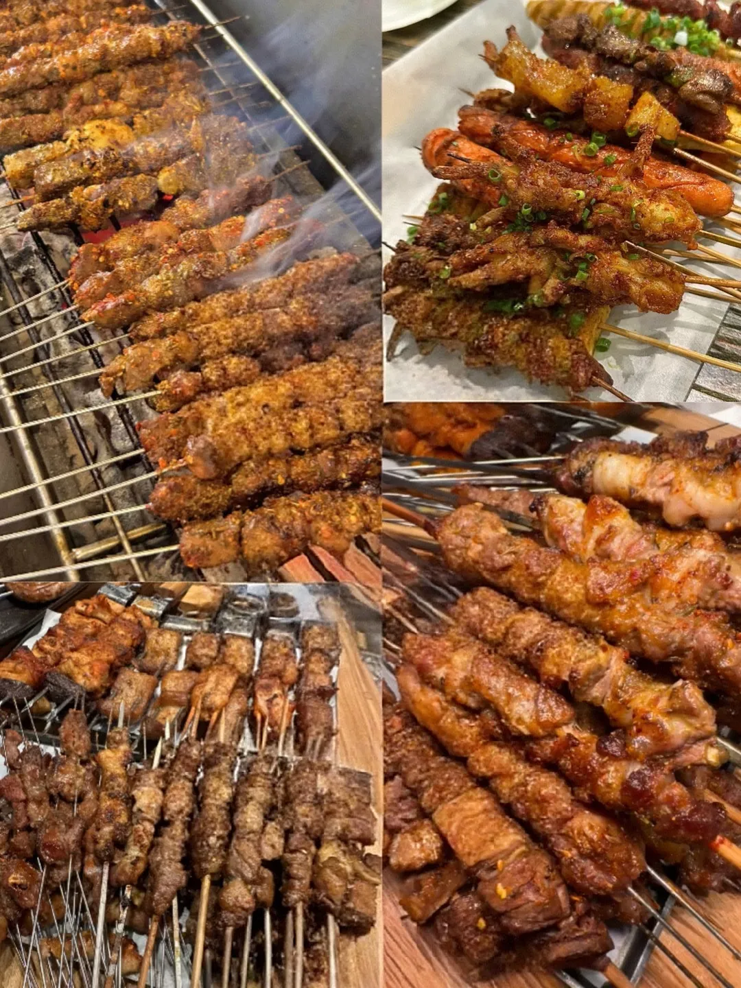 90后小夫妻摆摊卖烧烤,月收入2万多,川味凉面也不错