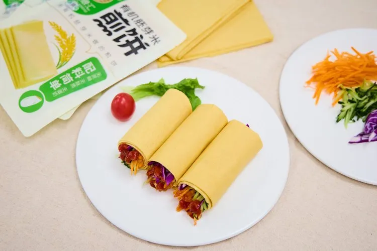 有机胚芽米煎饼，富硒有机高营养，0蔗糖0色素0防腐剂，干净健康