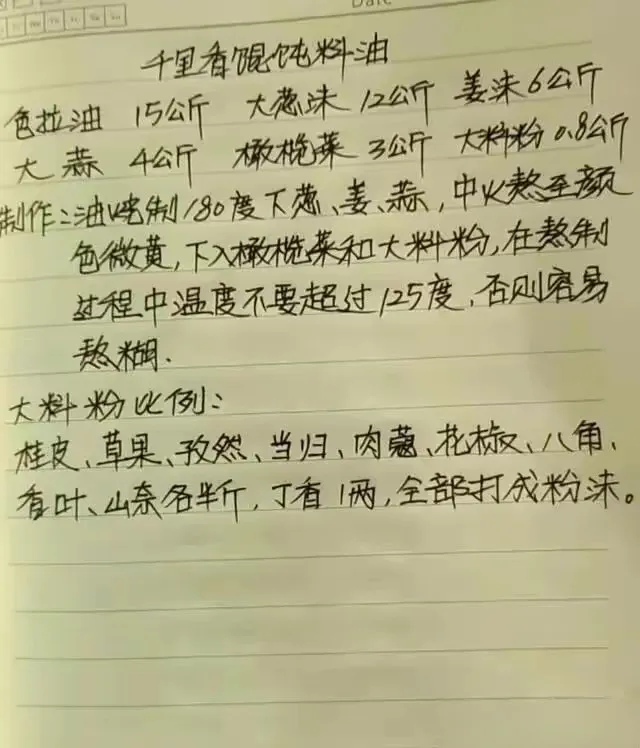 餐饮界老前辈厨师25个配方最值钱,已压箱底20多年,当餐收藏了