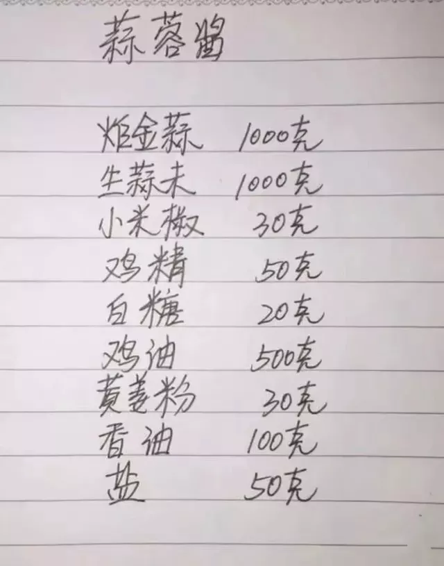 当餐美食17个厨师绝密配方,值得收藏!