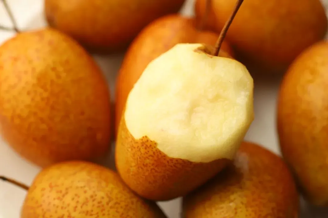 金珠沙梨集多种野果风味于一体,鲜吃酸甜适宜,蒸煮软糯可口!