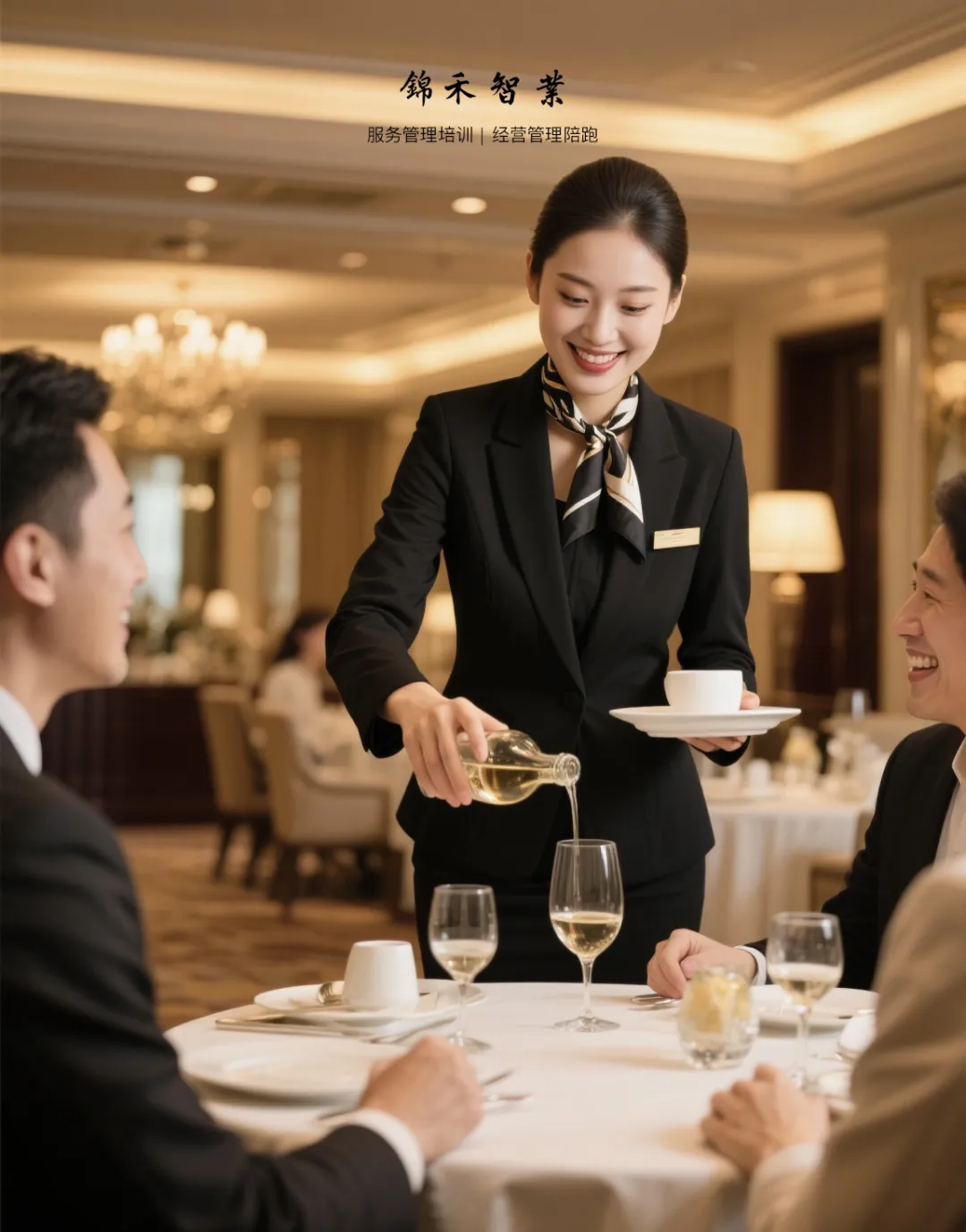 餐饮服务中的插花艺术让餐桌成为视觉与味觉的双重盛宴