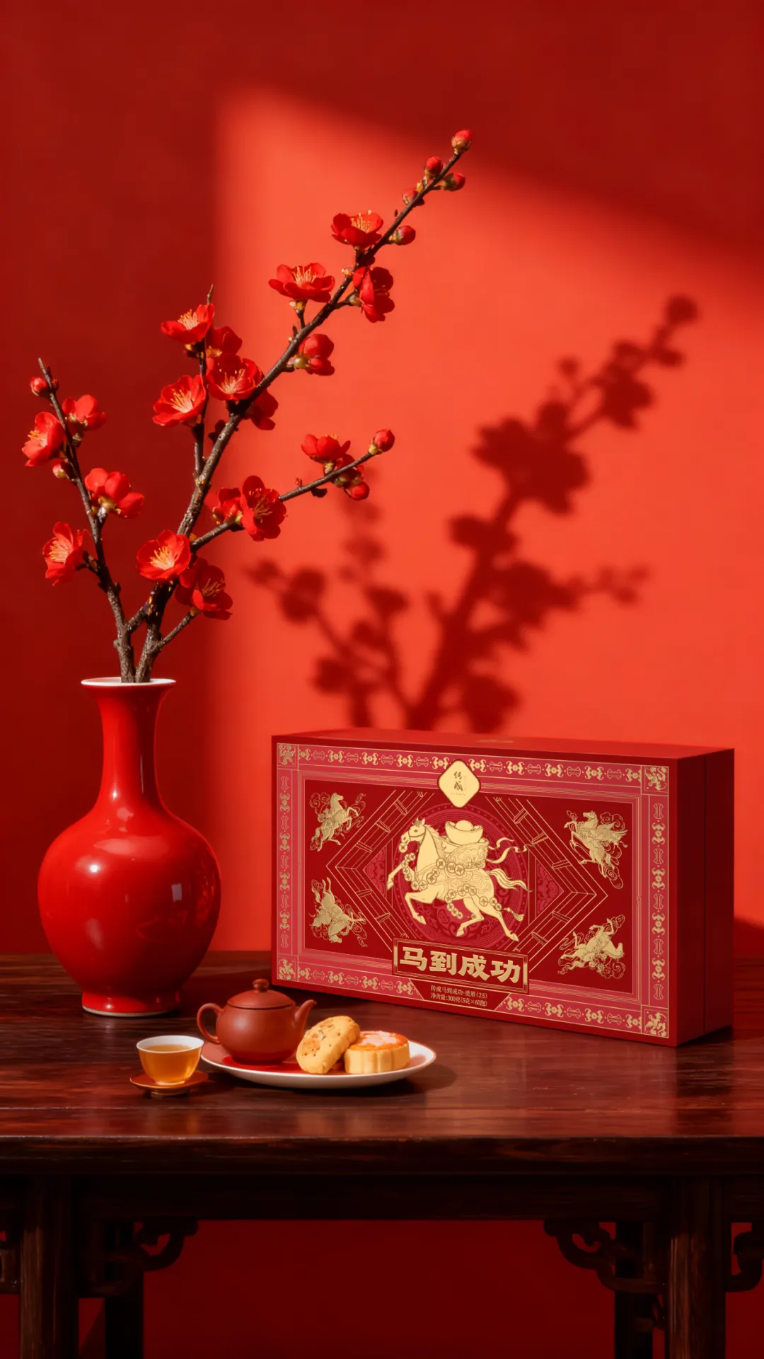 这盒好茶新品上市,祝您马到成功!