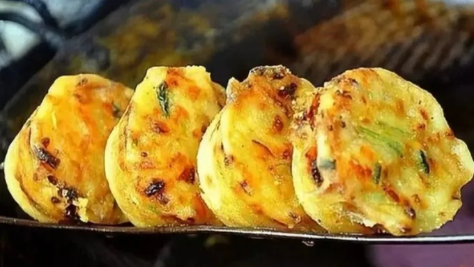 地方特色美食之云和油筒饼的制作