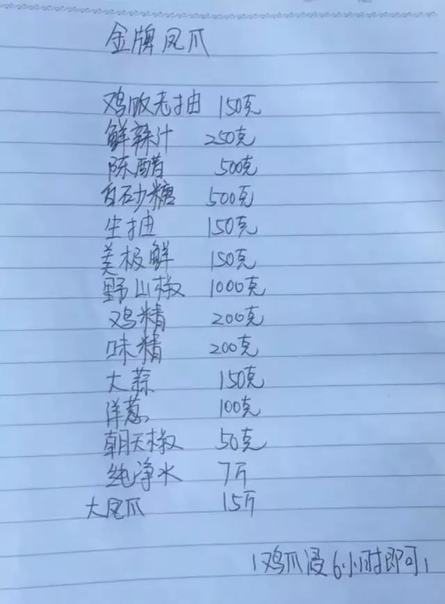 厨师长压箱底的23款秘制配方全部奉送