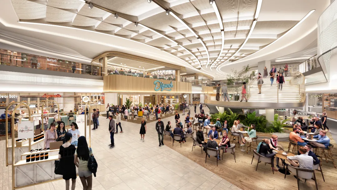 天荟广场新进展！引入多家首店餐饮，创新空间近期启幕