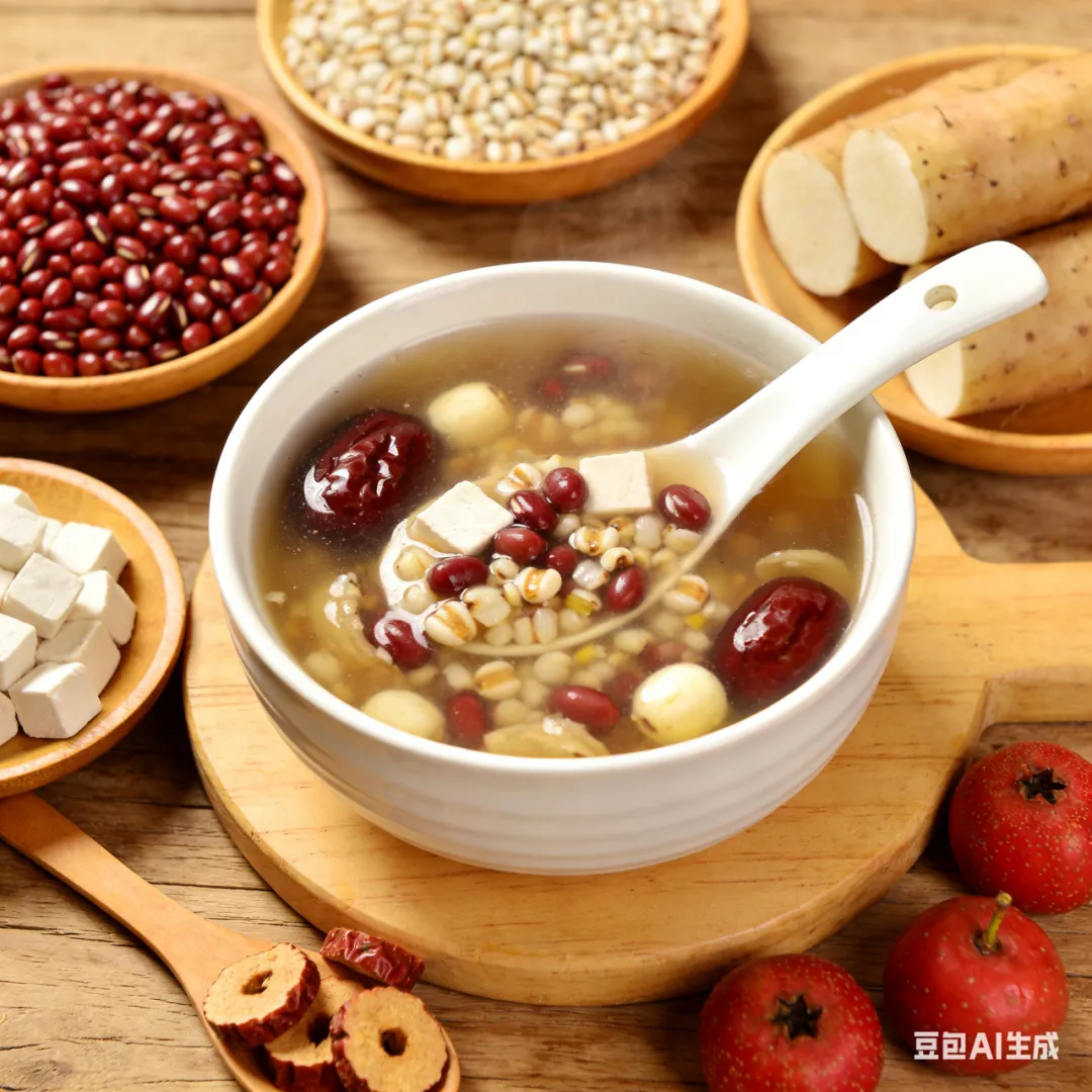 当餐食养四季现做祛湿健脾减重汤：食材简单，祛湿健脾汤，喝出好体质