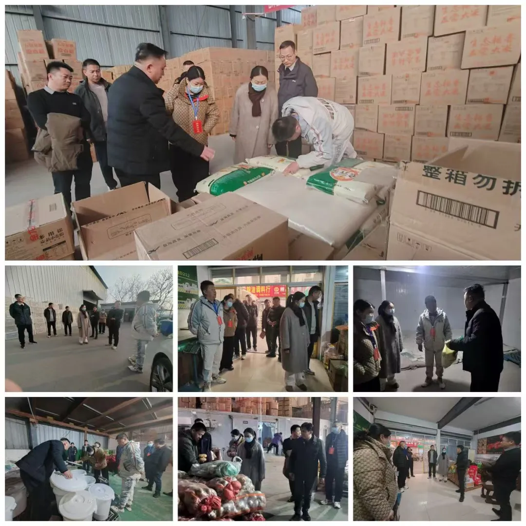 平顶山市第二中学膳食家长委员会代表参观食材配送基地