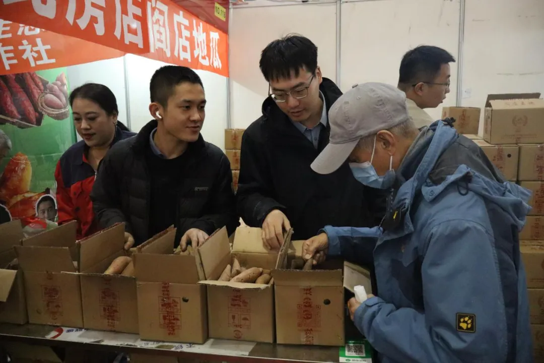 “阎店地瓜”亮相大连生态食品展