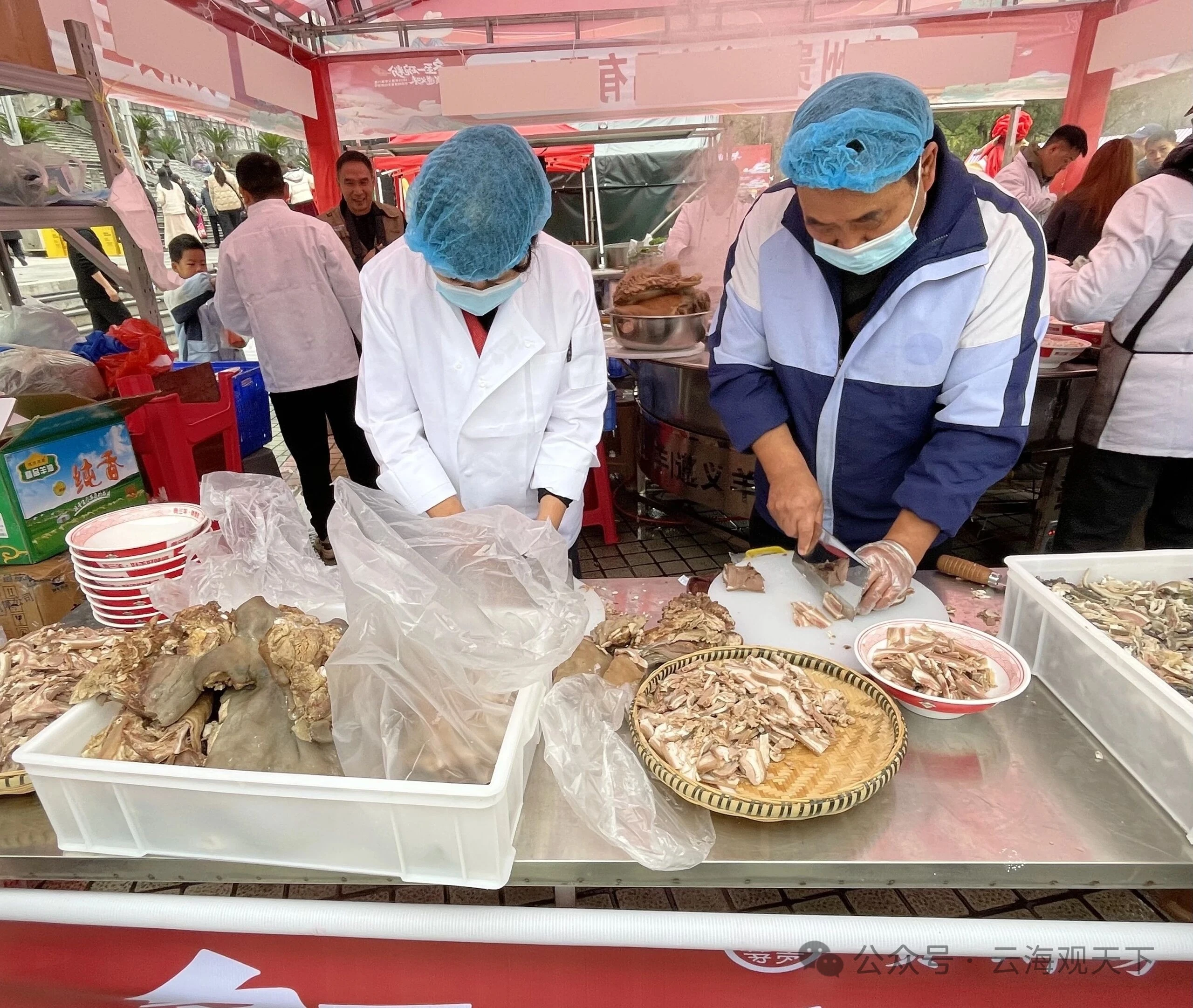 遵义人独有的美食“羊肉粉”