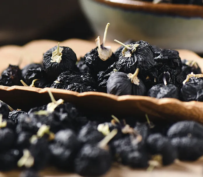 今日当餐食材推荐黑枸杞