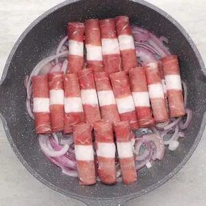 今日当餐美食滑蛋肥牛盖饭