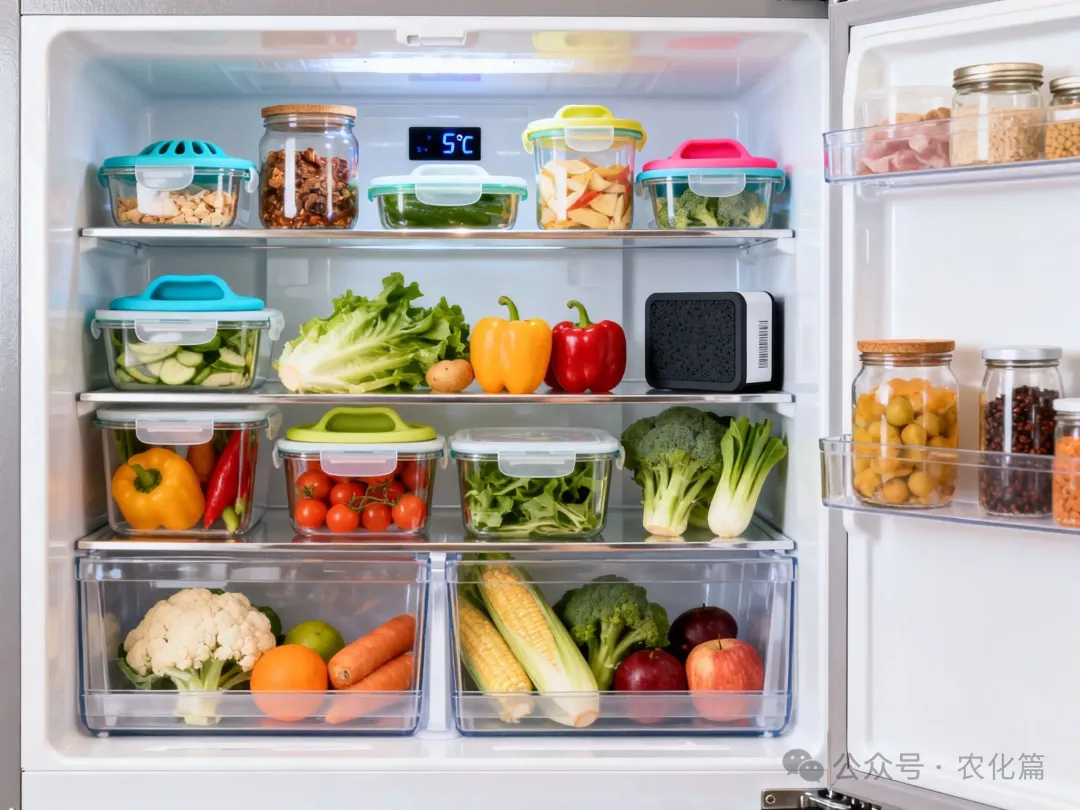 冰箱收纳小技巧，食材分类不串味，省电又卫生！