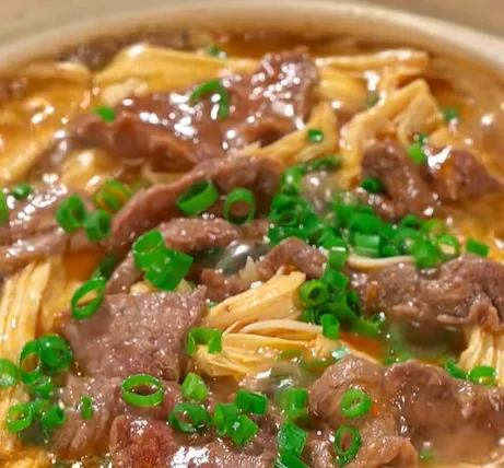 牛肉和腐竹太绝配，当餐食客神仙吃法