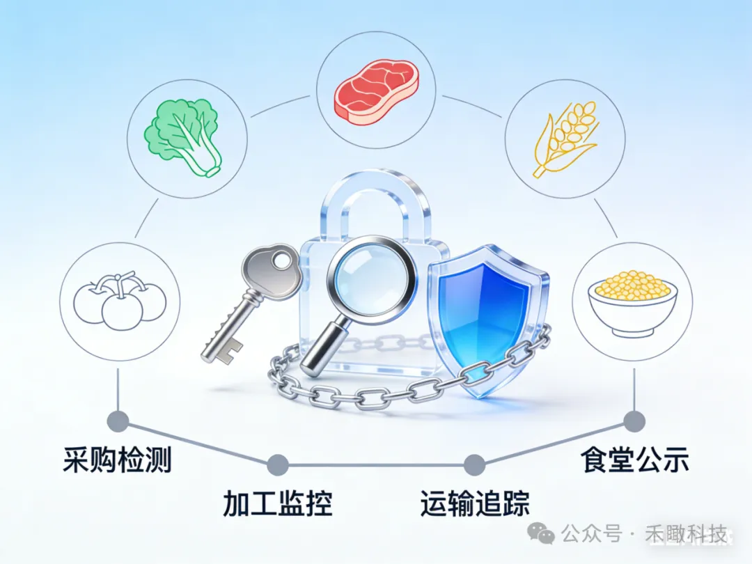 我们为什么需要校园食材全程可视化溯源？