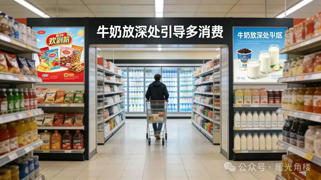 为什么超市总把牛奶放最里面？