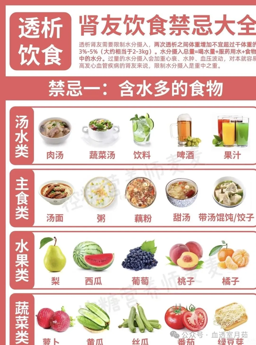 透析日常饮食有哪些禁忌？