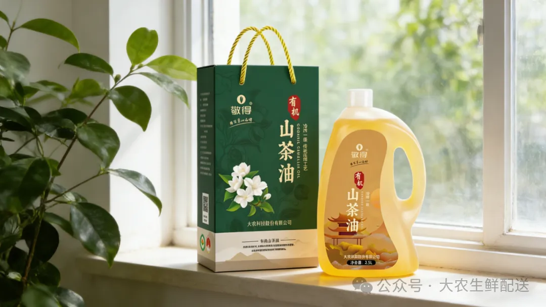 选山茶油为什么认准敬得有机山茶油