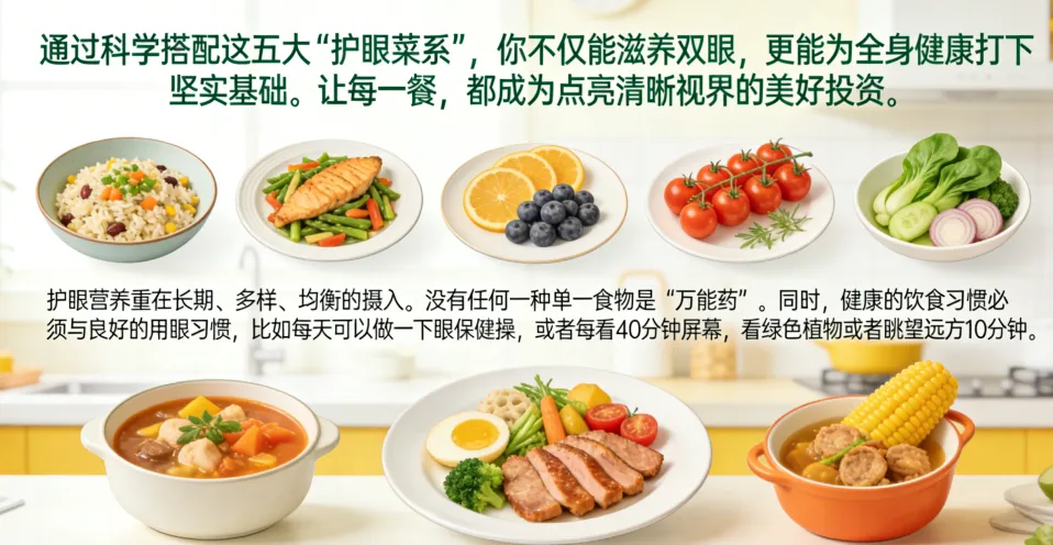 关注眼健康,这些食物有帮助!日常30“种”护眼“代表食材”