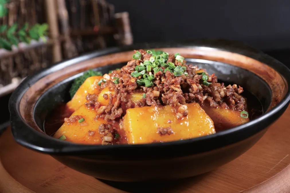 当餐酒楼特色菜,时令鲜材烹制