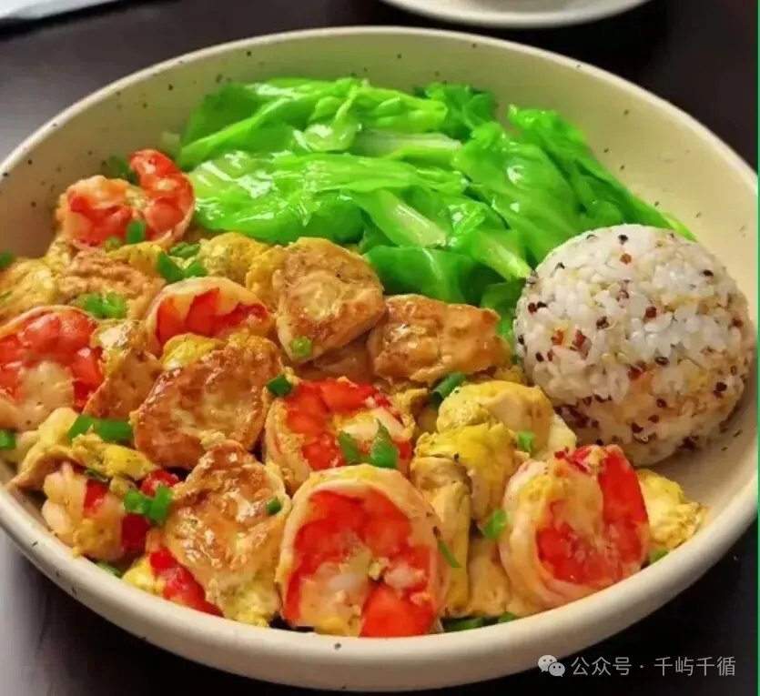 黑松露虾仁豆腐抱蛋！优质蛋白配顶级食材