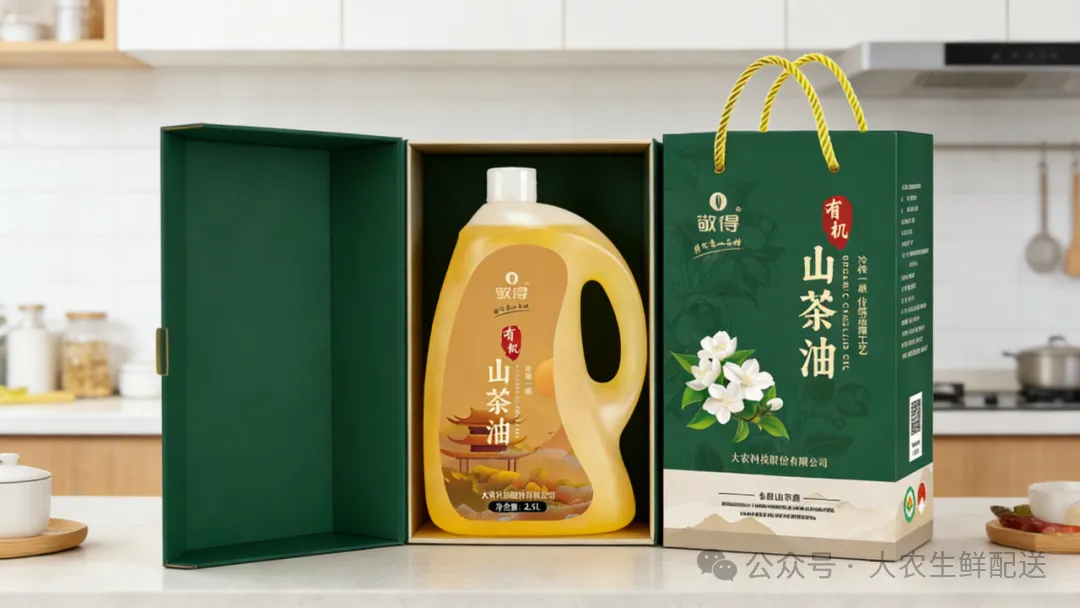 选山茶油为什么认准敬得有机山茶油
