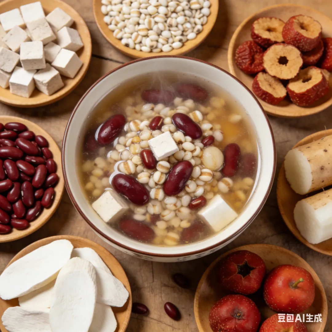 当餐食养四季现做祛湿健脾减重汤:食材简单,祛湿健脾汤,喝出好体质