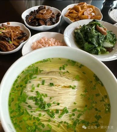 当餐美食苏式汤面的浇头