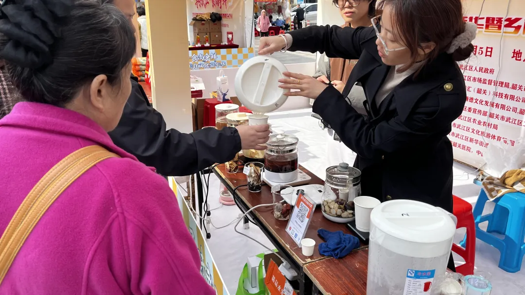 美味与健康同行!联合农印亮相“寻味武江”美食展