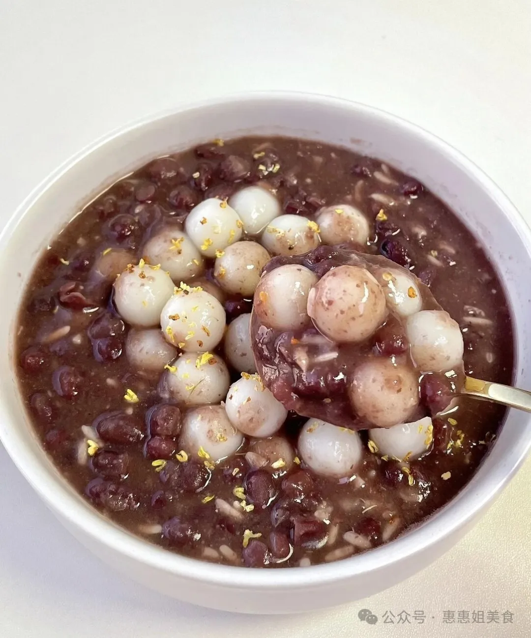 当餐驱寒养胃双在线!养生酒酿圆子红豆沙,商用家用都适配的温养配方