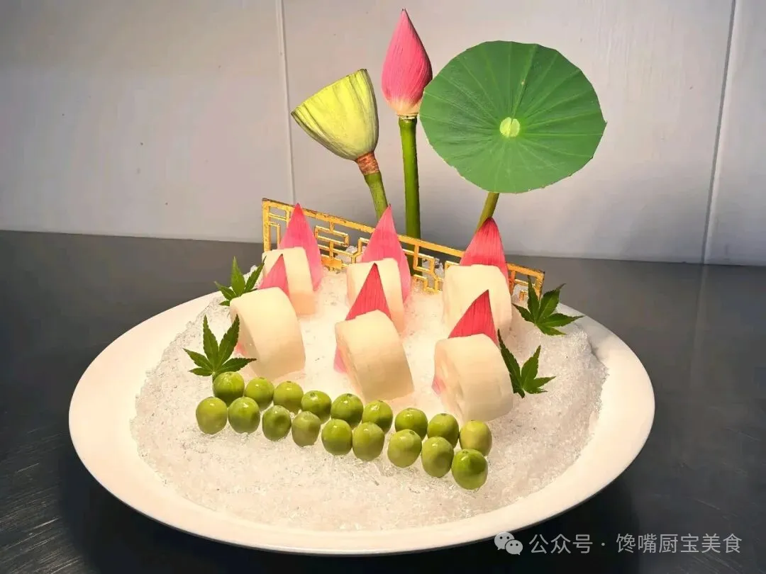 实拍高端冷菜摆盘封神现场!餐饮人必学的摆盘技巧,解决90%颜值痛点
