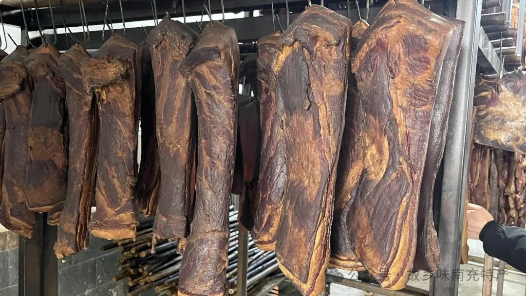 四川南充年味腊肉香肠