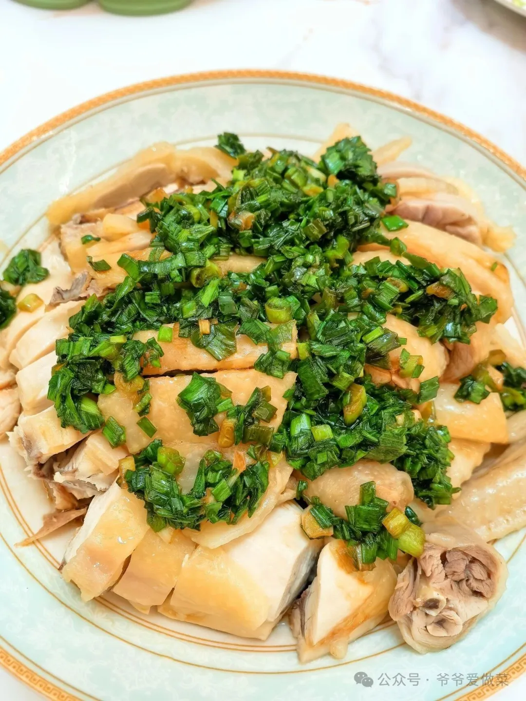 广东人超爱的葱油鸡,一定要试试,食过返寻味