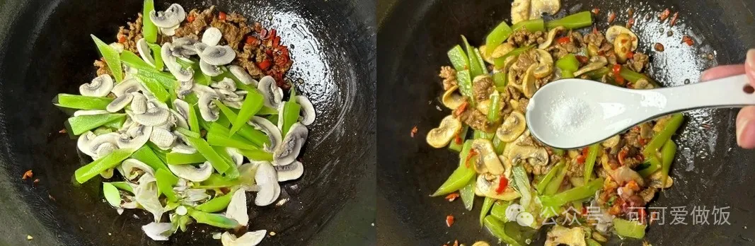 三种食材搭配,大火一炒就上桌,简单又好吃!