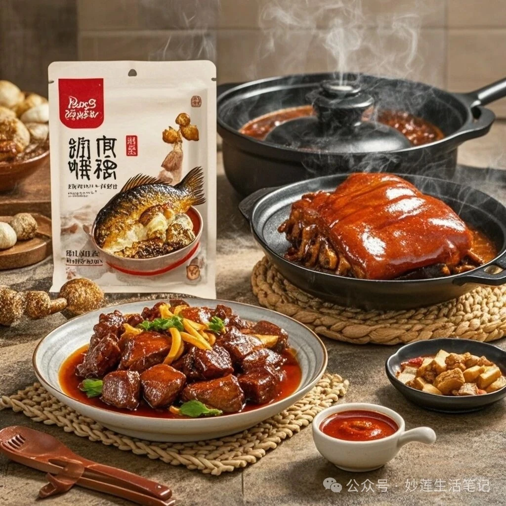 一包调料征服全家味蕾？红烧4大硬菜一次解锁的快乐谁懂！